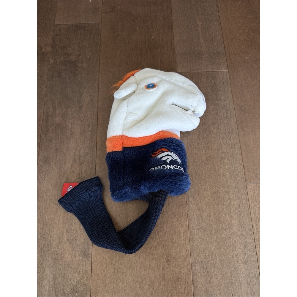 NFL Broncos Miles Mascot Driver Headcover Plush Vintage